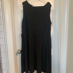 Calvin Klein Ruched Sleeveless Dress